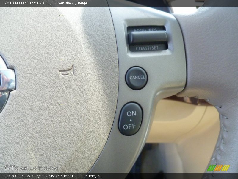Super Black / Beige 2010 Nissan Sentra 2.0 SL