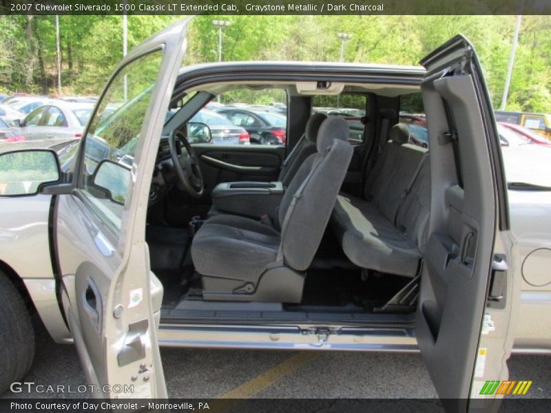 Graystone Metallic / Dark Charcoal 2007 Chevrolet Silverado 1500 Classic LT Extended Cab