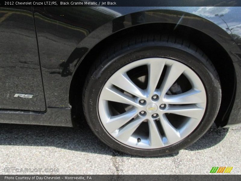 Black Granite Metallic / Jet Black 2012 Chevrolet Cruze LTZ/RS