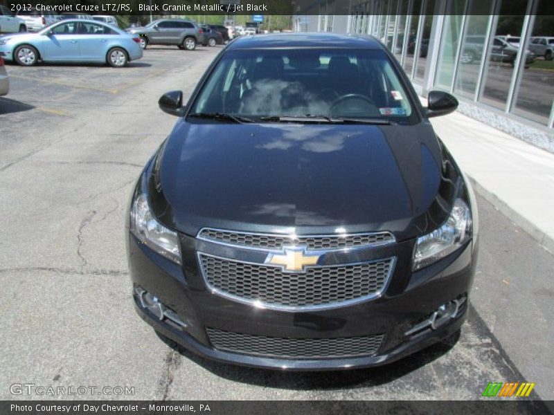 Black Granite Metallic / Jet Black 2012 Chevrolet Cruze LTZ/RS