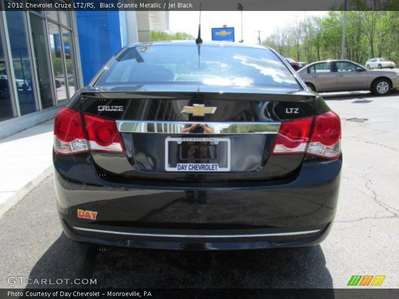 Black Granite Metallic / Jet Black 2012 Chevrolet Cruze LTZ/RS