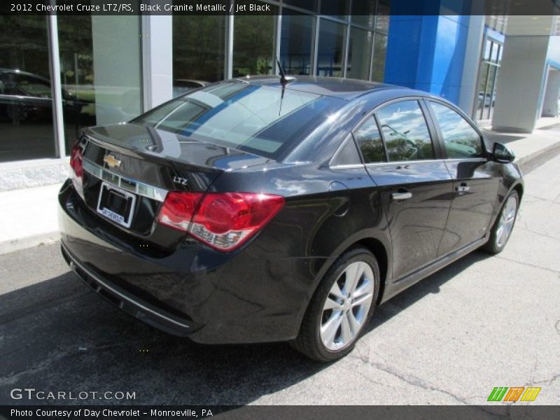 Black Granite Metallic / Jet Black 2012 Chevrolet Cruze LTZ/RS