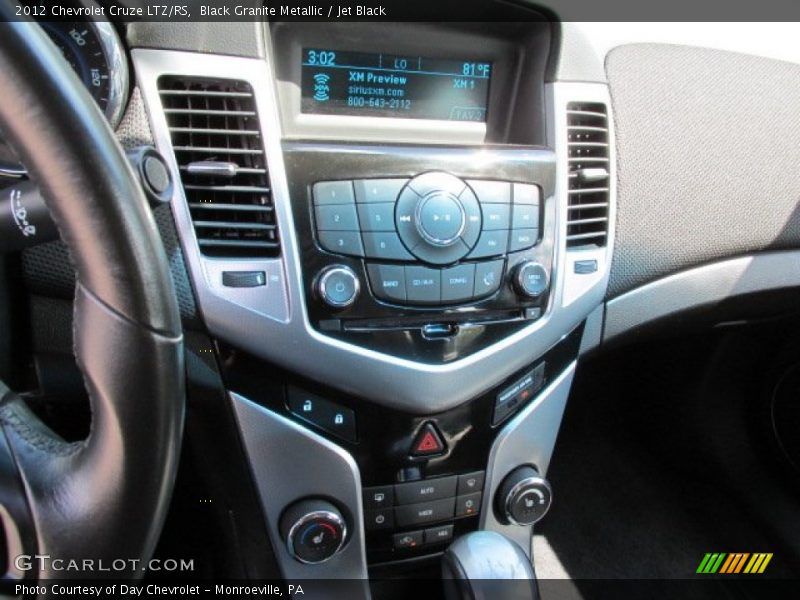 Black Granite Metallic / Jet Black 2012 Chevrolet Cruze LTZ/RS