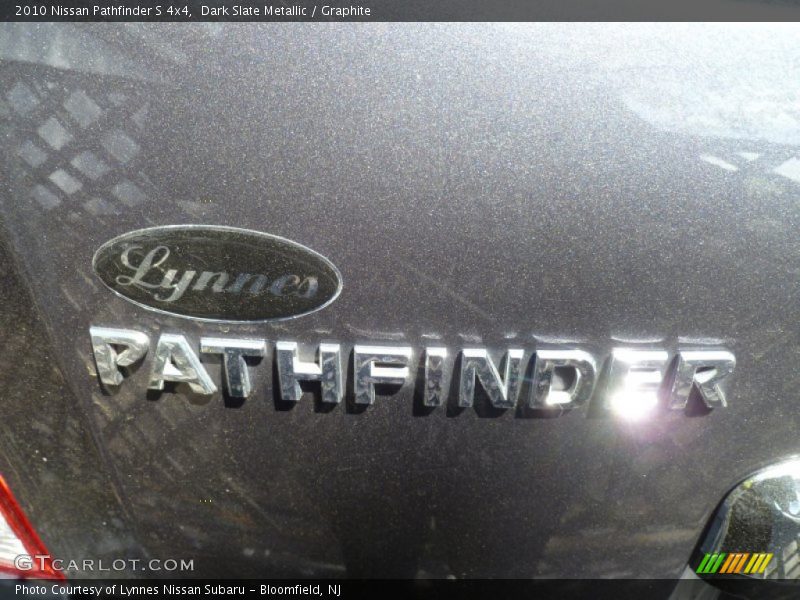 Dark Slate Metallic / Graphite 2010 Nissan Pathfinder S 4x4