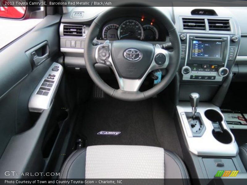 Barcelona Red Metallic / Black/Ash 2013 Toyota Camry SE