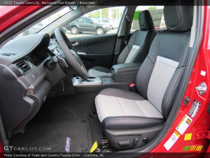 Barcelona Red Metallic / Black/Ash 2013 Toyota Camry SE