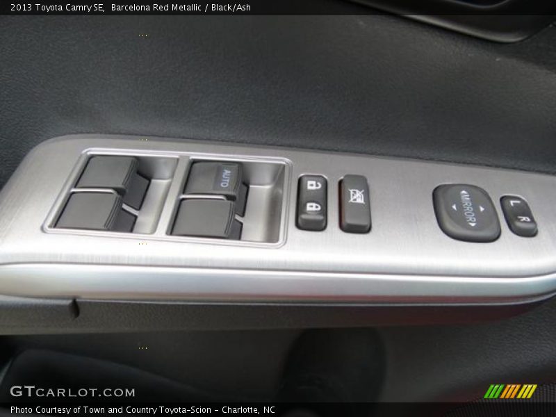 Barcelona Red Metallic / Black/Ash 2013 Toyota Camry SE