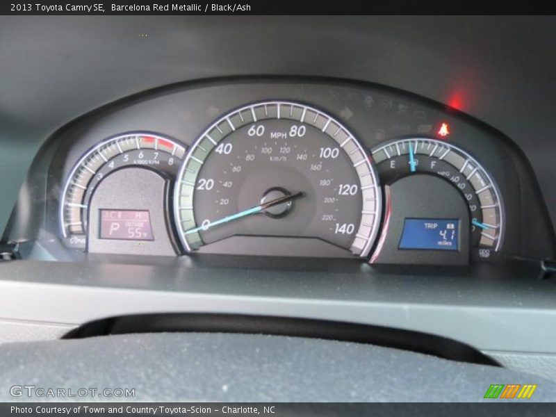 Barcelona Red Metallic / Black/Ash 2013 Toyota Camry SE