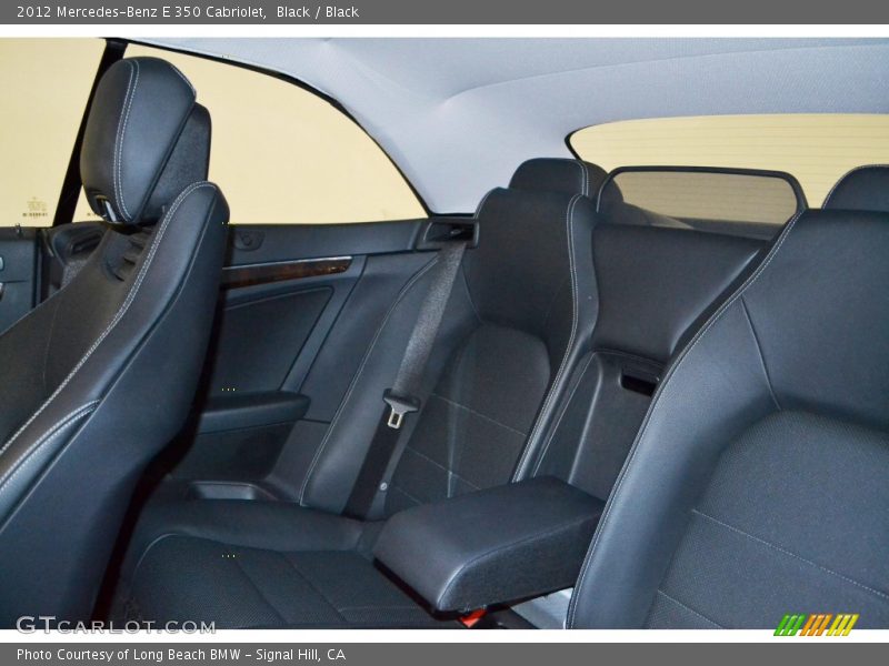 Black / Black 2012 Mercedes-Benz E 350 Cabriolet