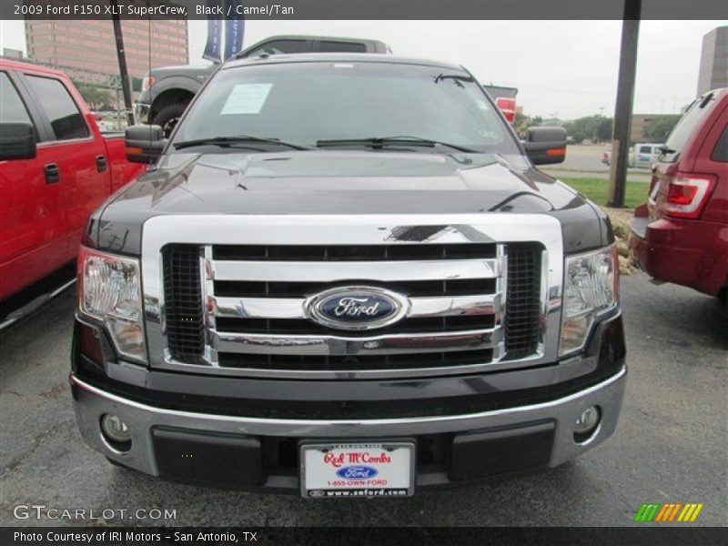 Black / Camel/Tan 2009 Ford F150 XLT SuperCrew