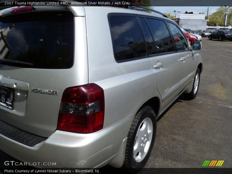 Millenium Silver Metallic / Ash Gray 2007 Toyota Highlander Limited 4WD