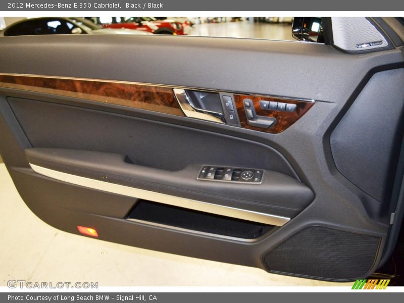 Black / Black 2012 Mercedes-Benz E 350 Cabriolet