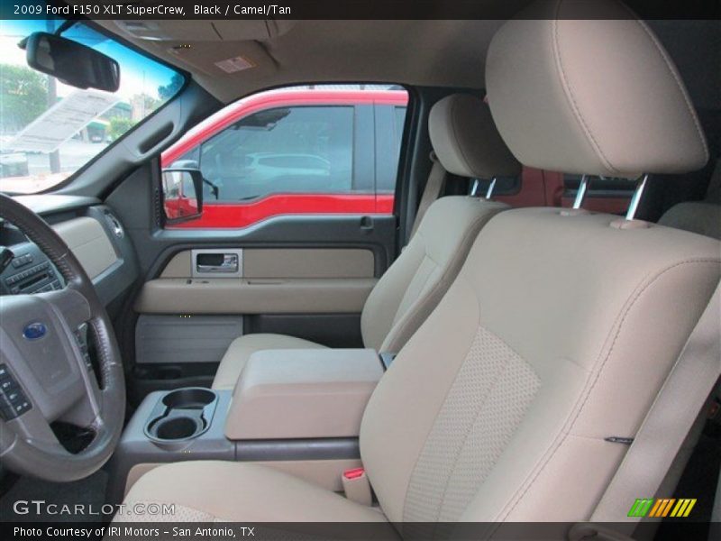 Black / Camel/Tan 2009 Ford F150 XLT SuperCrew