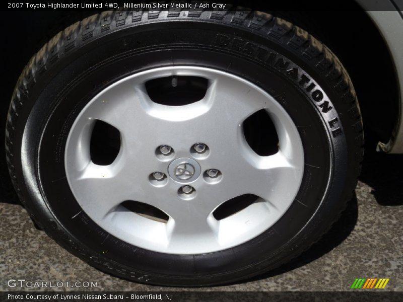 Millenium Silver Metallic / Ash Gray 2007 Toyota Highlander Limited 4WD