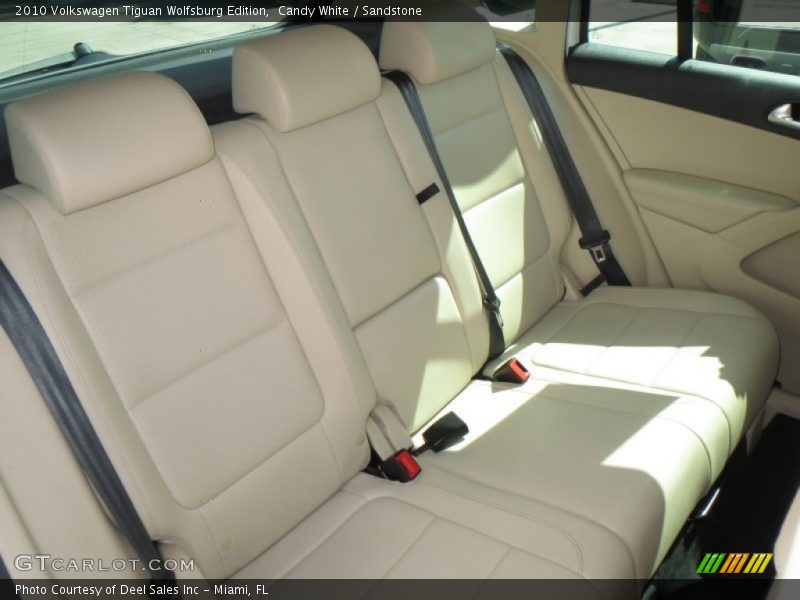 Candy White / Sandstone 2010 Volkswagen Tiguan Wolfsburg Edition