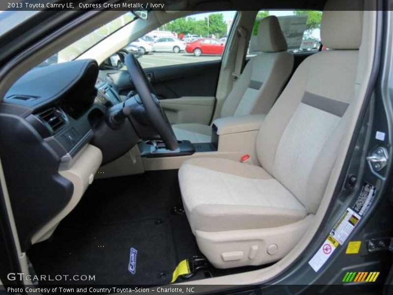  2013 Camry LE Ivory Interior