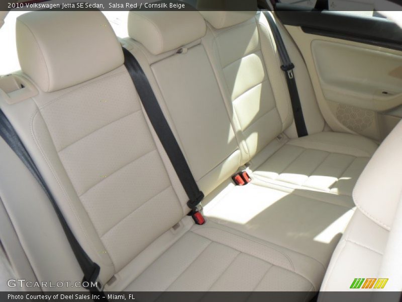 Salsa Red / Cornsilk Beige 2010 Volkswagen Jetta SE Sedan