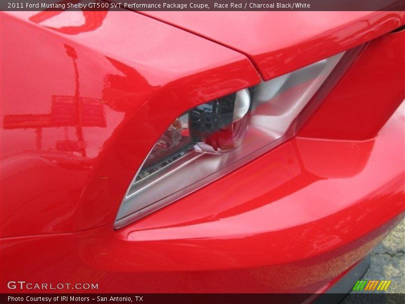 Race Red / Charcoal Black/White 2011 Ford Mustang Shelby GT500 SVT Performance Package Coupe
