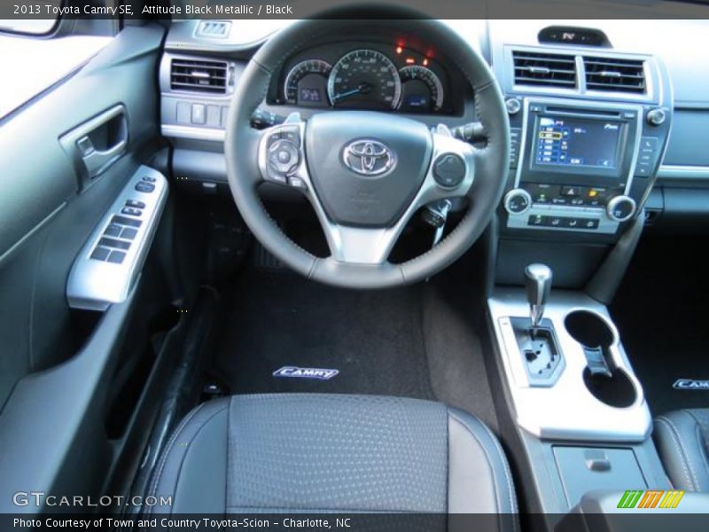 Attitude Black Metallic / Black 2013 Toyota Camry SE