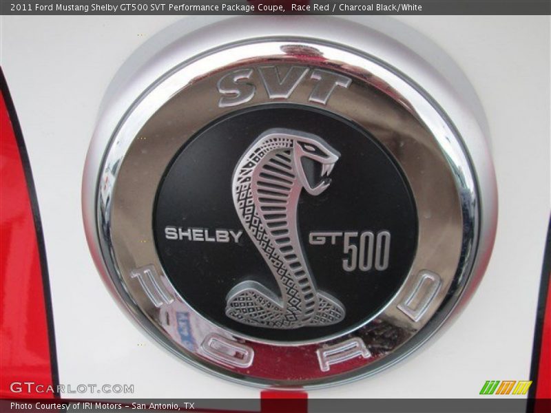 Race Red / Charcoal Black/White 2011 Ford Mustang Shelby GT500 SVT Performance Package Coupe