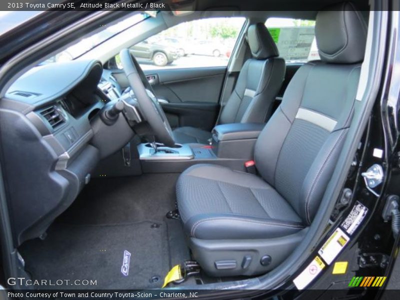 Attitude Black Metallic / Black 2013 Toyota Camry SE