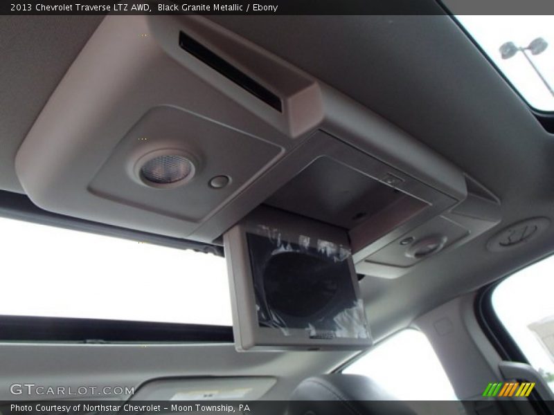 Black Granite Metallic / Ebony 2013 Chevrolet Traverse LTZ AWD