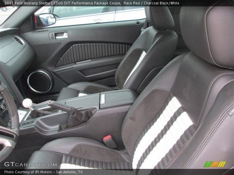 Race Red / Charcoal Black/White 2011 Ford Mustang Shelby GT500 SVT Performance Package Coupe