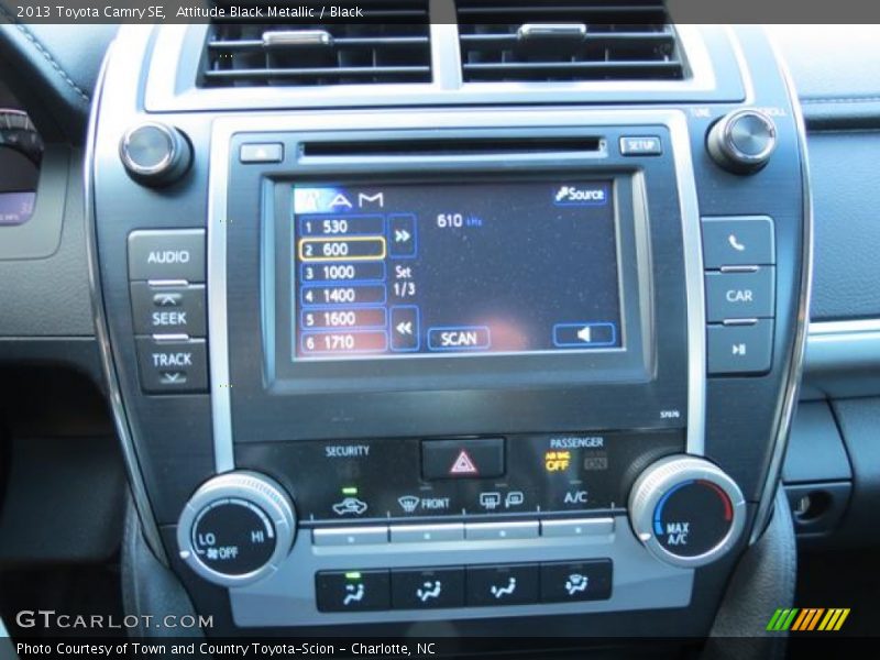 Attitude Black Metallic / Black 2013 Toyota Camry SE