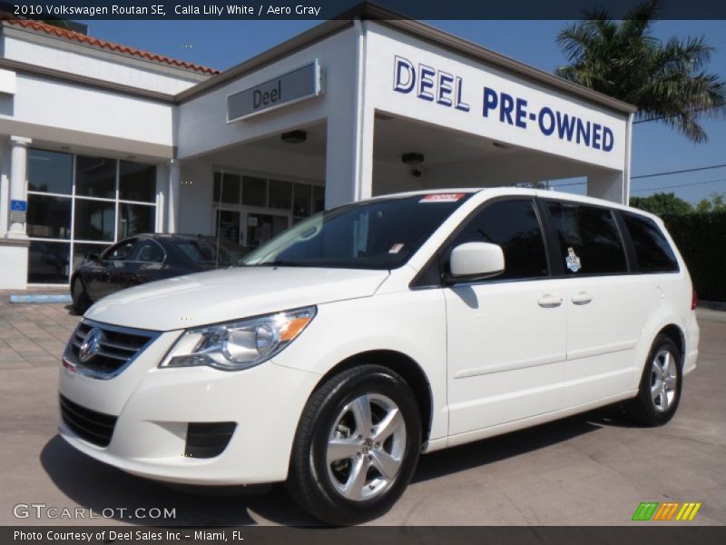 Calla Lilly White / Aero Gray 2010 Volkswagen Routan SE