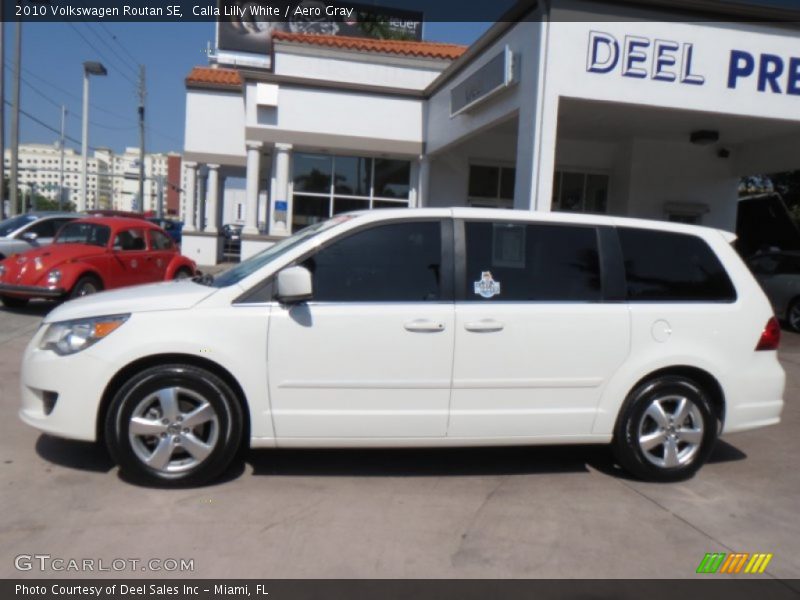 Calla Lilly White / Aero Gray 2010 Volkswagen Routan SE