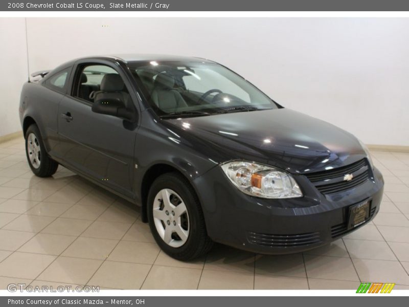 Slate Metallic / Gray 2008 Chevrolet Cobalt LS Coupe