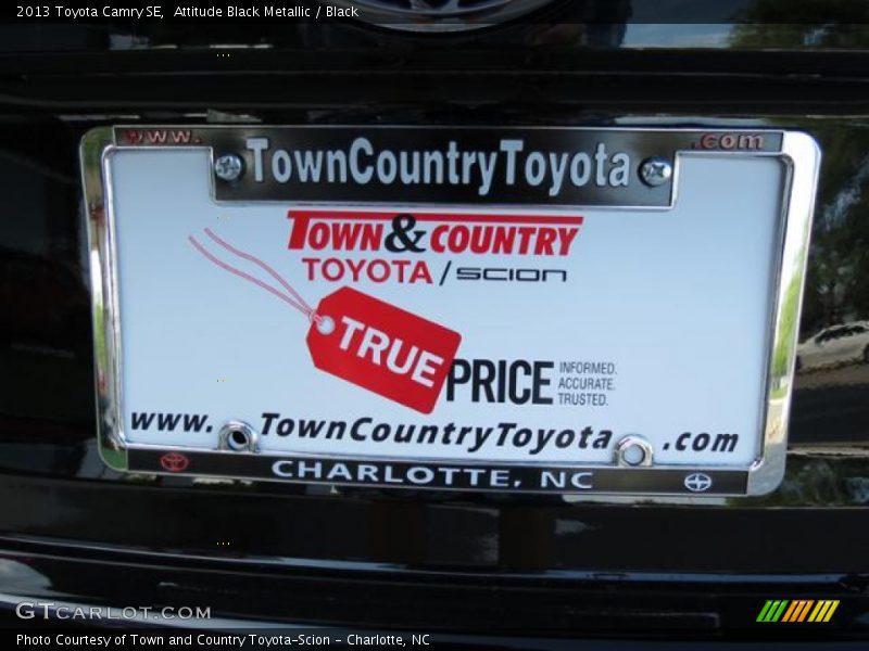 Attitude Black Metallic / Black 2013 Toyota Camry SE