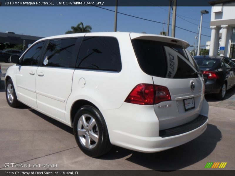 Calla Lilly White / Aero Gray 2010 Volkswagen Routan SE