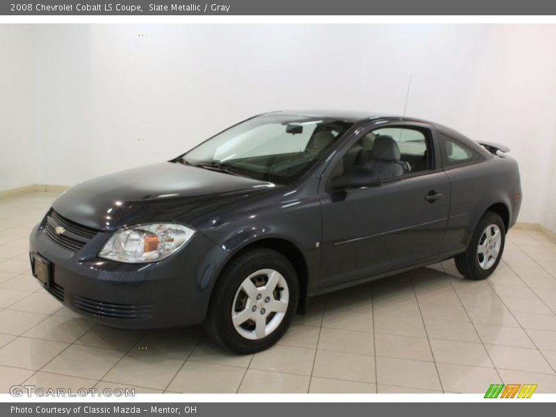 Slate Metallic / Gray 2008 Chevrolet Cobalt LS Coupe