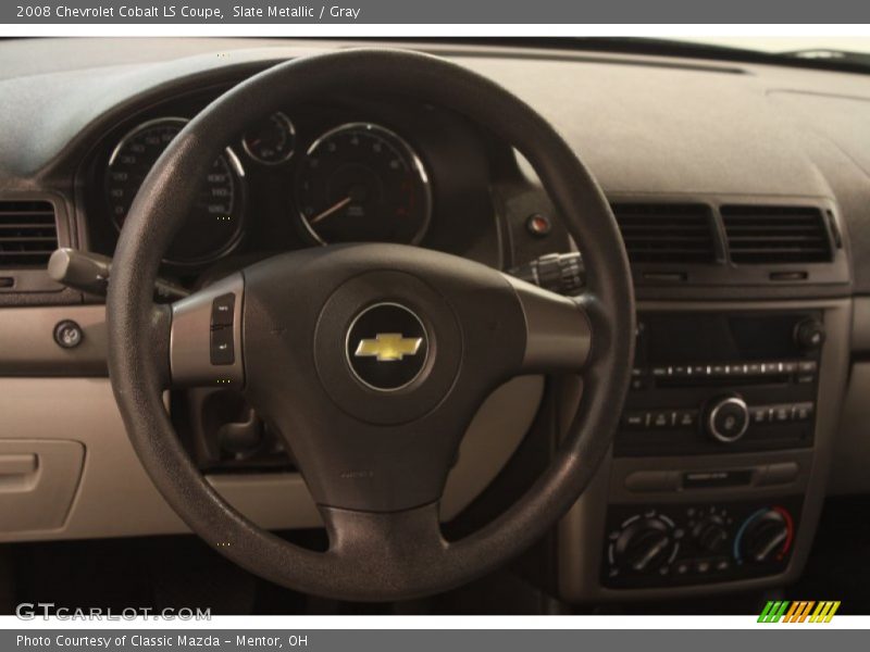 Slate Metallic / Gray 2008 Chevrolet Cobalt LS Coupe
