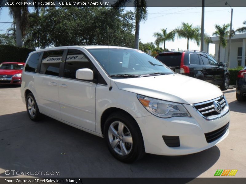 Calla Lilly White / Aero Gray 2010 Volkswagen Routan SE