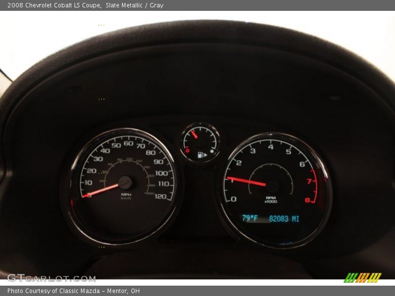 Slate Metallic / Gray 2008 Chevrolet Cobalt LS Coupe