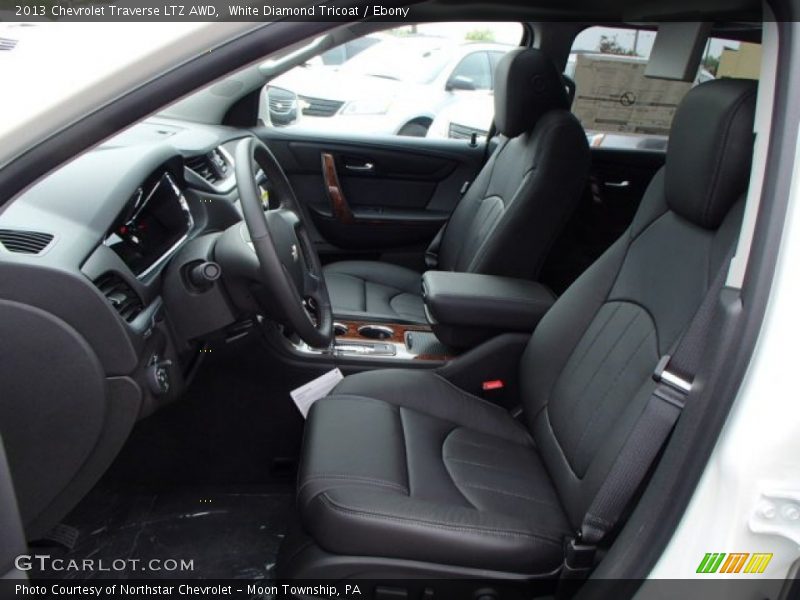  2013 Traverse LTZ AWD Ebony Interior