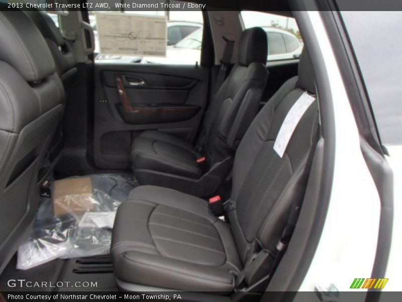Rear Seat of 2013 Traverse LTZ AWD