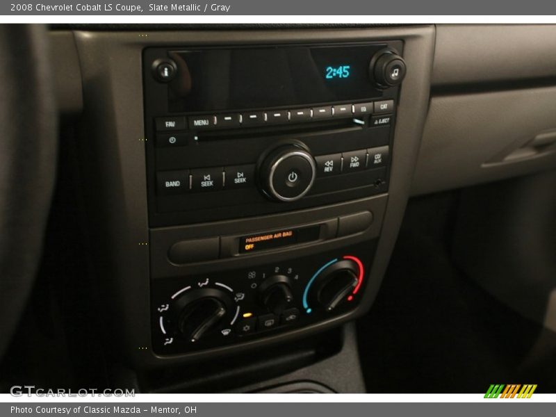 Slate Metallic / Gray 2008 Chevrolet Cobalt LS Coupe