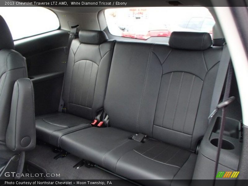 Rear Seat of 2013 Traverse LTZ AWD
