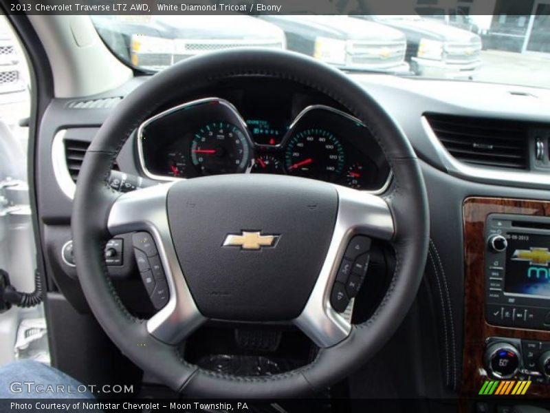  2013 Traverse LTZ AWD Steering Wheel