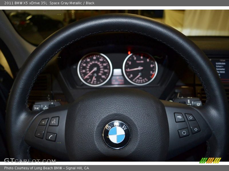 Space Gray Metallic / Black 2011 BMW X5 xDrive 35i