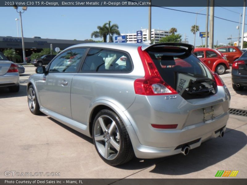 Electric Silver Metallic / R-Design Off Black/Calcite 2013 Volvo C30 T5 R-Design