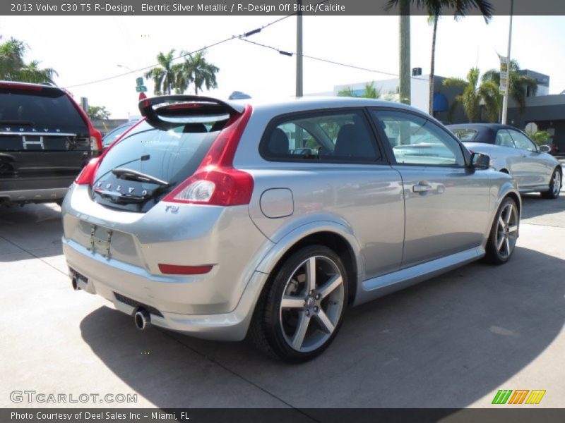 Electric Silver Metallic / R-Design Off Black/Calcite 2013 Volvo C30 T5 R-Design