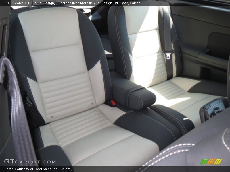 Rear Seat of 2013 C30 T5 R-Design