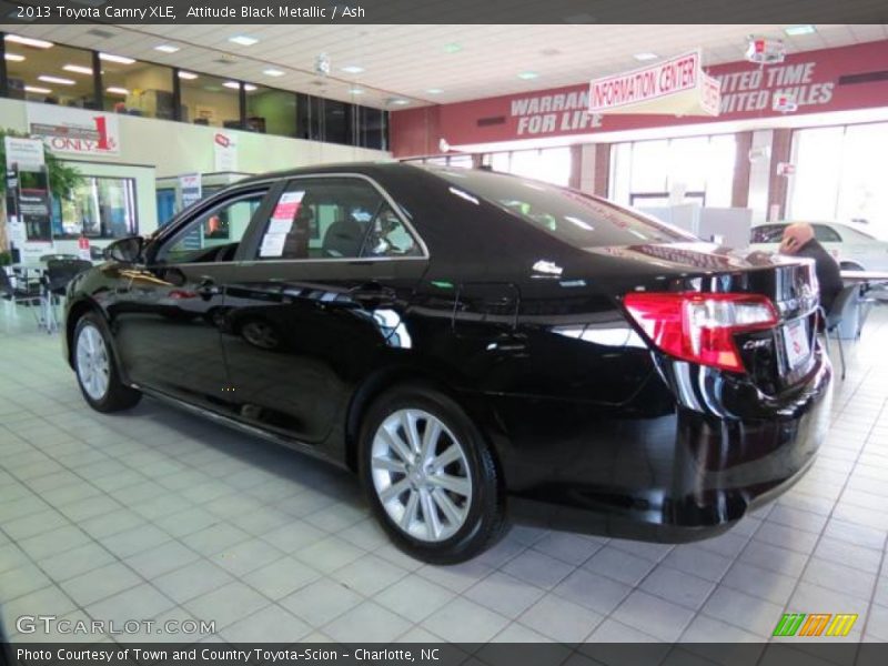 Attitude Black Metallic / Ash 2013 Toyota Camry XLE