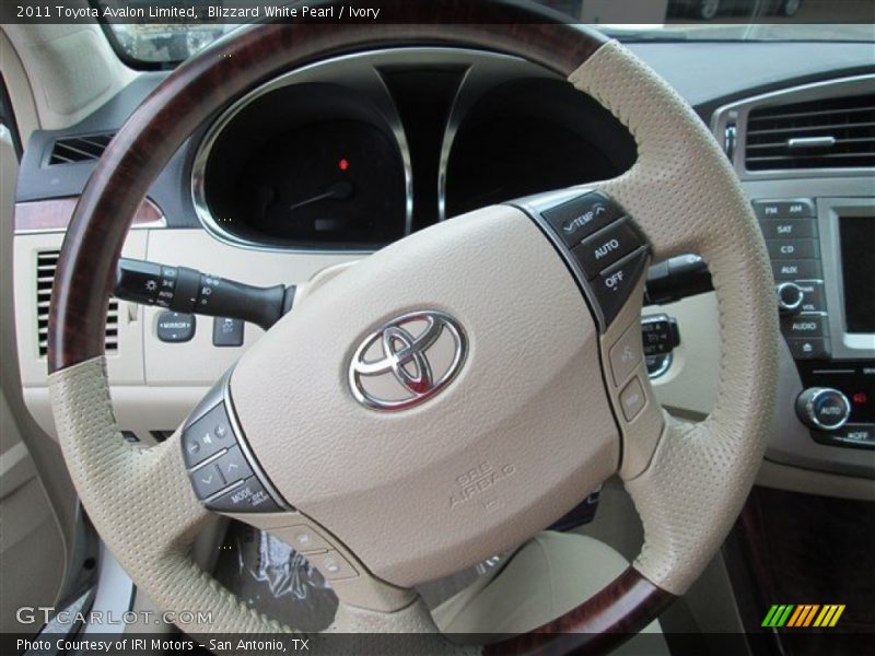 Blizzard White Pearl / Ivory 2011 Toyota Avalon Limited