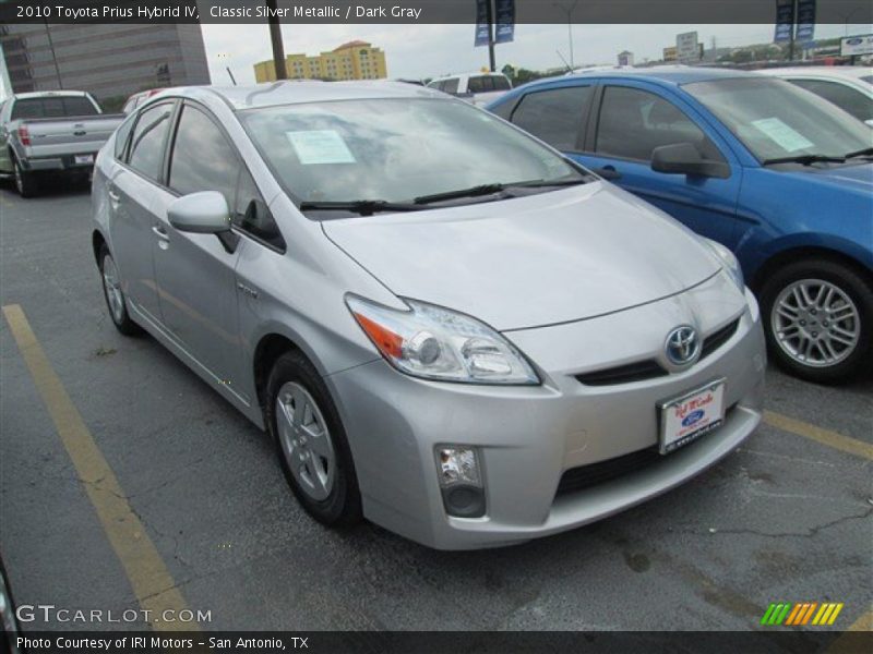 Classic Silver Metallic / Dark Gray 2010 Toyota Prius Hybrid IV