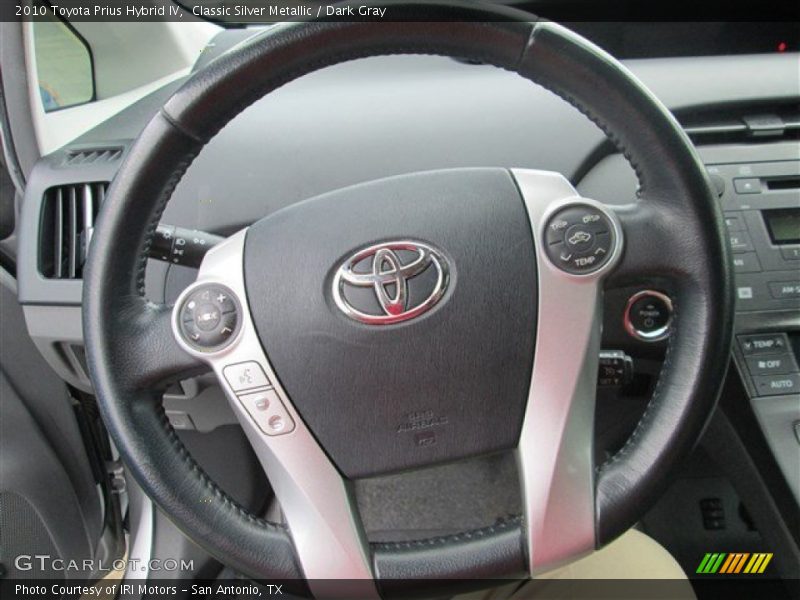 Classic Silver Metallic / Dark Gray 2010 Toyota Prius Hybrid IV